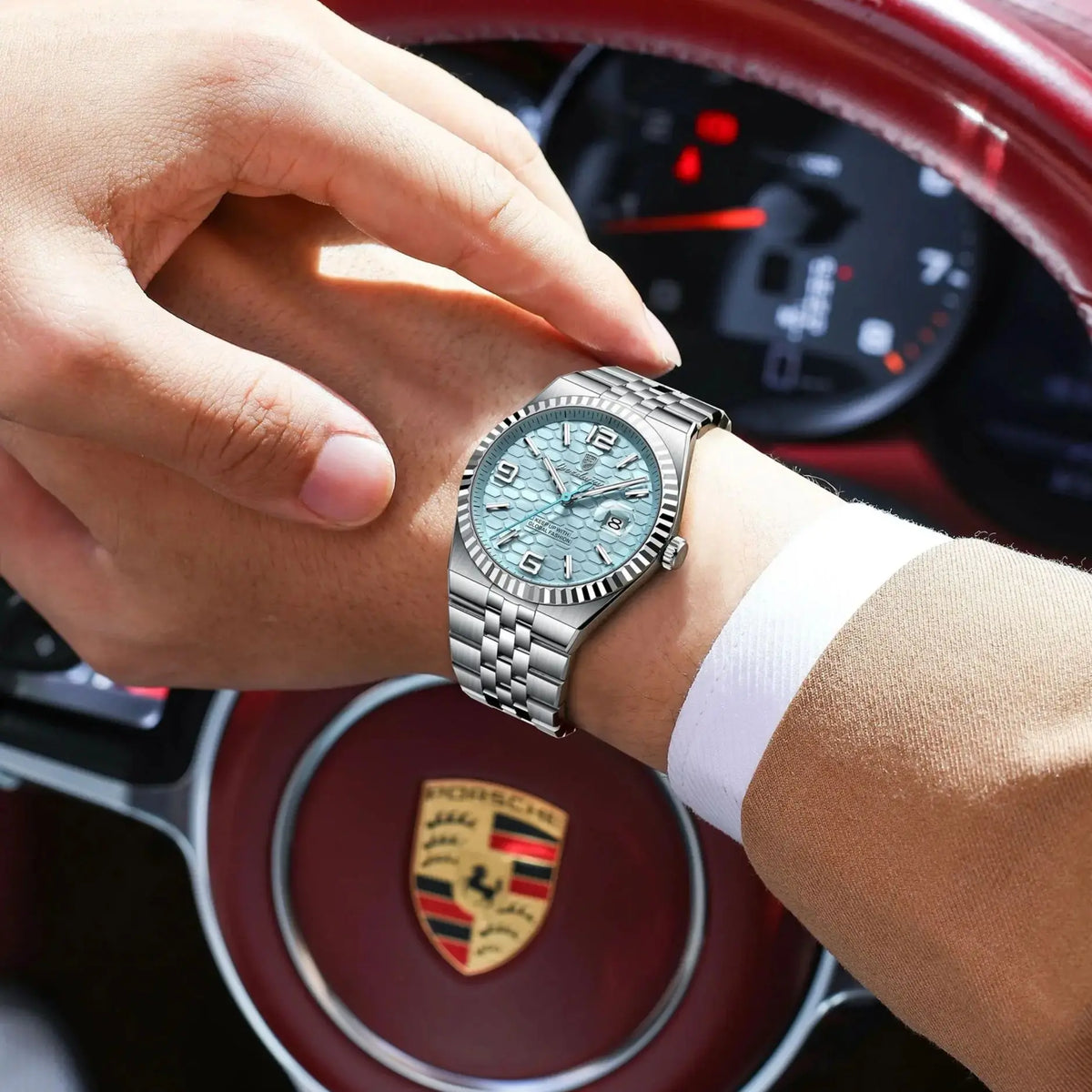 Clásico con Fecha — Reloj de Cuarzo para Hombre | POEDAGAR