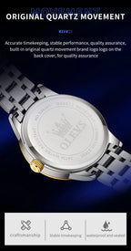 Día y Fecha — Reloj de Cuarzo para Hombre | OLEVS
