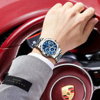 Cronógrafo Business con Fecha — Reloj de Cuarzo para Hombre | POEDAGAR