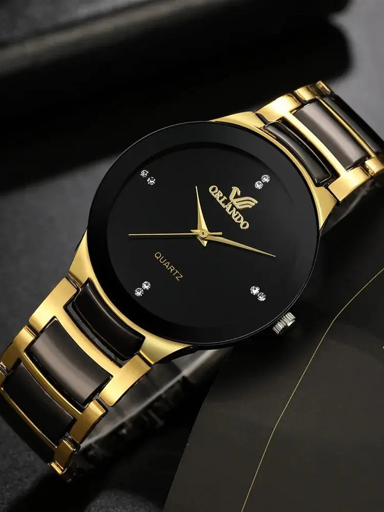 Business Negro — Reloj de Cuarzo para Hombre