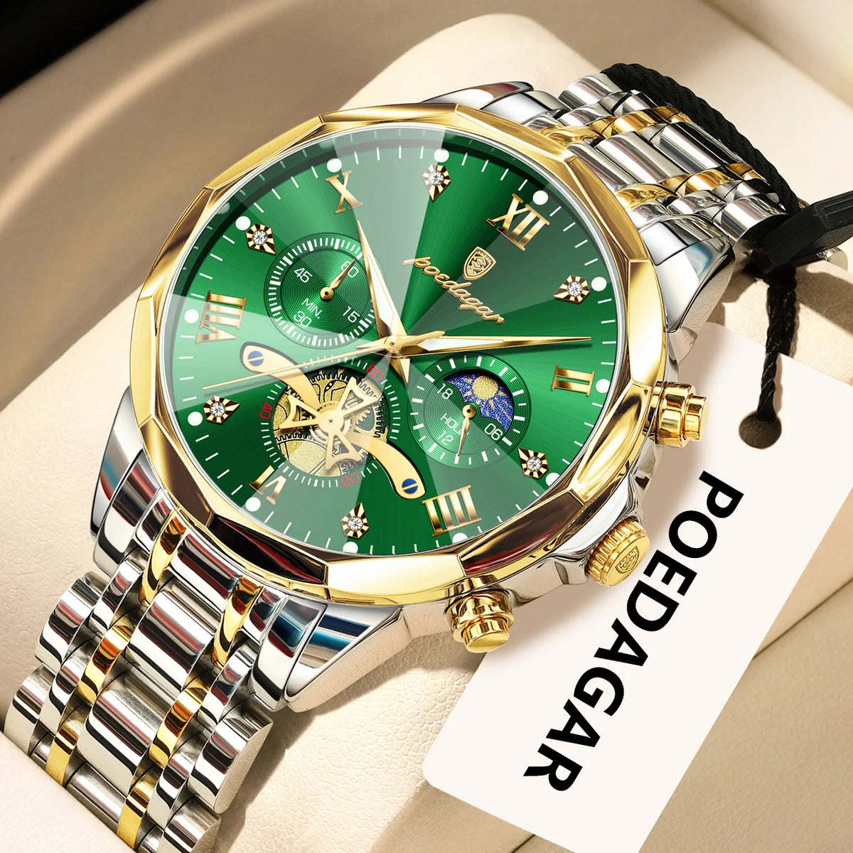 Cronógrafo 938 — Reloj de Cuarzo para Hombre | POEDAGAR