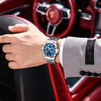 Cronógrafo Business con Fecha — Reloj de Cuarzo para Hombre | POEDAGAR