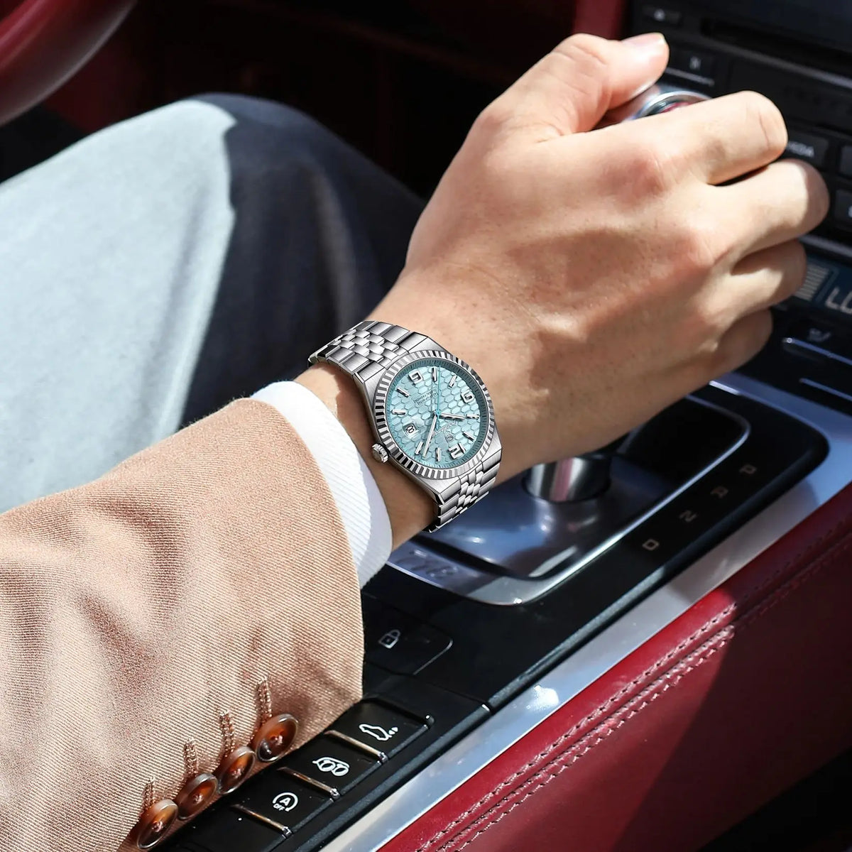 Clásico con Fecha — Reloj de Cuarzo para Hombre | POEDAGAR