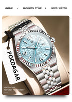 Clásico con Fecha — Reloj de Cuarzo para Hombre | POEDAGAR