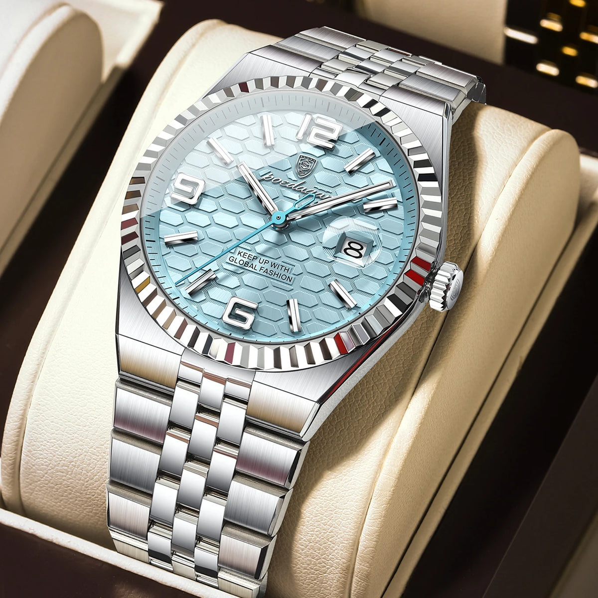Clásico con Fecha — Reloj de Cuarzo para Hombre | POEDAGAR