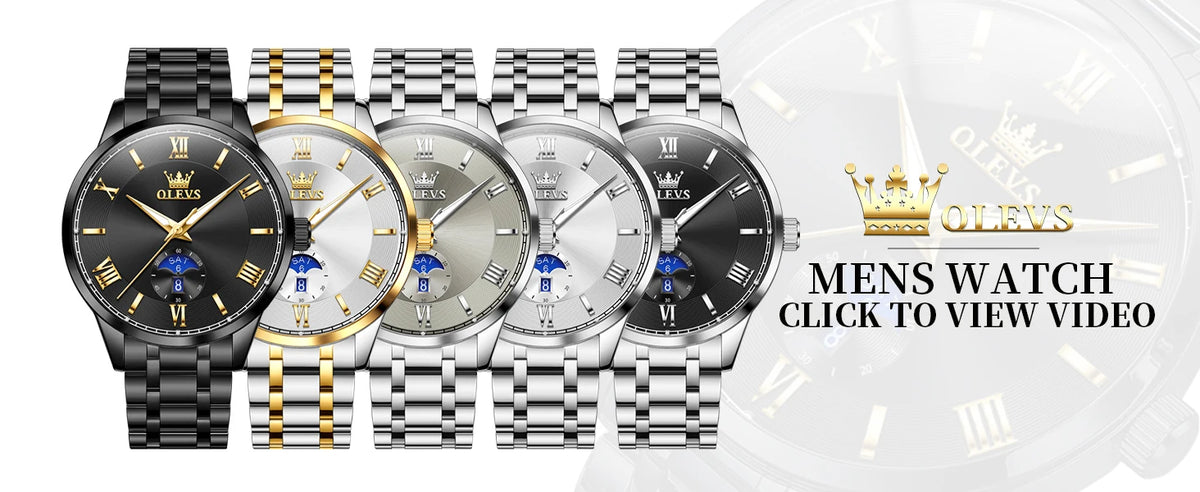 Día y Fecha — Reloj de Cuarzo para Hombre | OLEVS